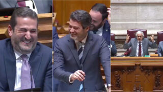 Intervenção de Aguiar-Branco transforma tensão no Parlamento em gargalhada geral