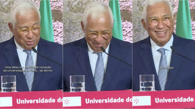 António Costa troca Minho por vinho em discurso
