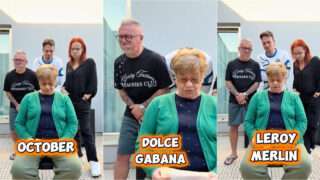 Sogra é colocada à prova em desafio para pronunciar palavras e nomes de marcas estrangeiras