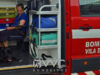 Cão não abandona a dona após queda e emociona bombeiros em Vila do Conde