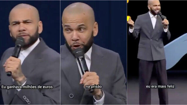 Dani Alves surpreende