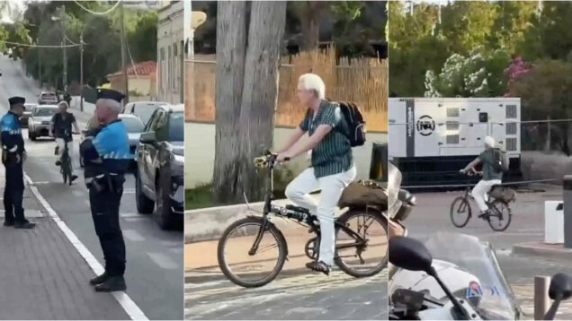 David Byrne chegou de bicicleta ao concerto em Cascais e quase ninguém reparou