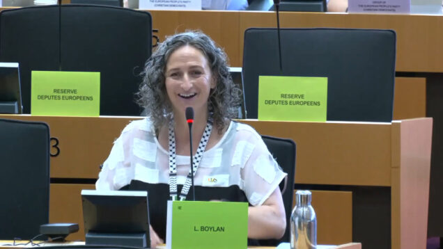 Eurodeputada queixou-se de não poder usar o irlandês no Parlamento Europeu e acabou apanhada de surpresa