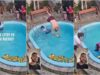 Homem revela imagens do mergulho na piscina que o deixou paraplégico