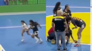 Jogadora é suspensa 5 anos por pontapear a cabeça de adversária durante jogo de futsal