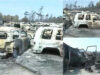 Mais de 500 carros destruídos por incêndio numa empresa de desmantelamento em Valpaços