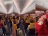 Piloto anuncia o título mundial de Espanha durante um voo e deixa os passageiros em êxtase