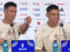 Ronaldo desafiou jornalista que o critica a fazer uma pergunta na conferência de imprensa