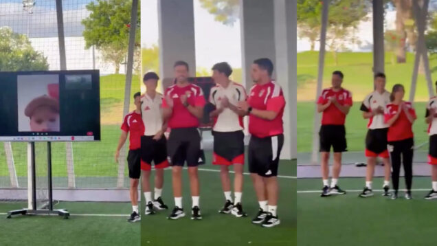 Samaris emociona ao surpreender jovem do Benfica que enfrenta problemas de saúde