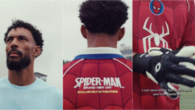 Vozinha é a estrela de vídeo promocional do novo filme do Homem-Aranha