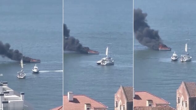 barco-em-chamas-no-rio-tejo-e-o-unico-tripulante-foi-resgatado
