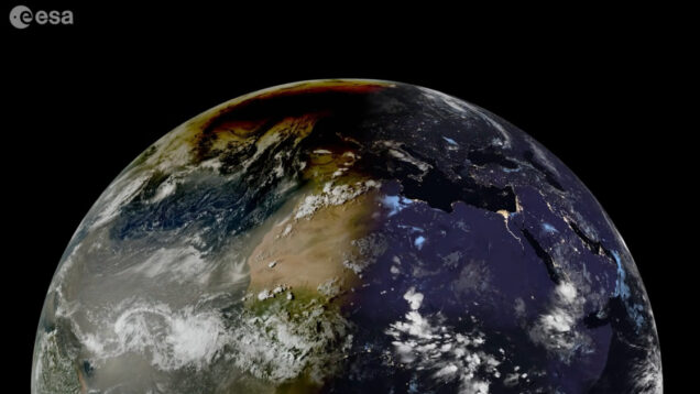 Agência Espacial Europeia partilha vídeo aéreo do Eclipse Solar