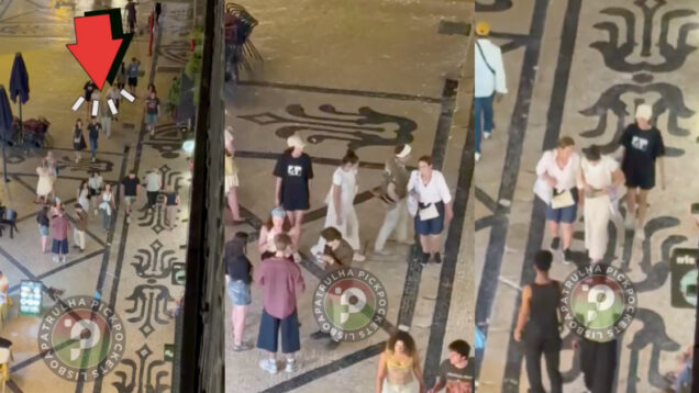 Carteiristas roubam dinheiro a vítima em Lisboa e devolvem-lhe a carteira como se nada tivesse acontecido