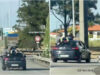 Jovens filmados a circular com passageiro no tejadilho de carro em Aveiro