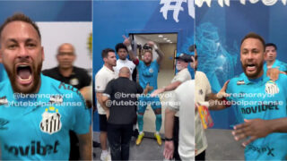 Neymar responde a provocações, instala confusão e é chamado de vagabundo