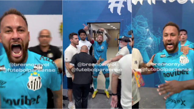 Neymar responde a provocações, instala confusão e é chamado de vagabundo