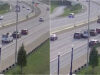Parou na autoestrada sem motivo aparente, provocou um acidente e continuou a viagem