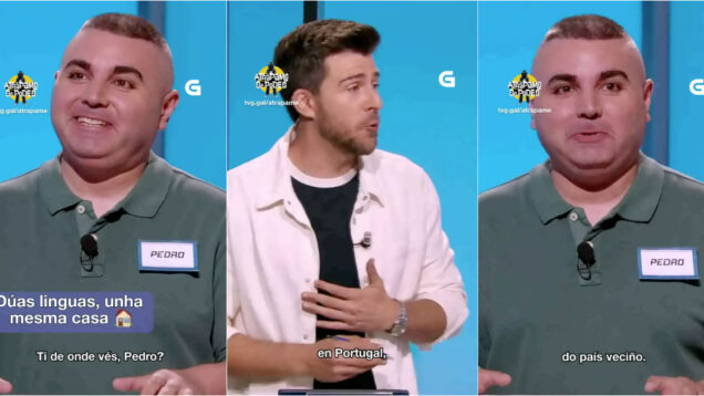 Português conquista TV Galicia e apresentação no concurso “Atrápame se podes” torna-se viral 1