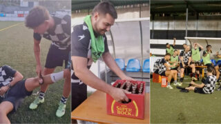 Ukra revela como é a pausa de hidratação no futebol amador