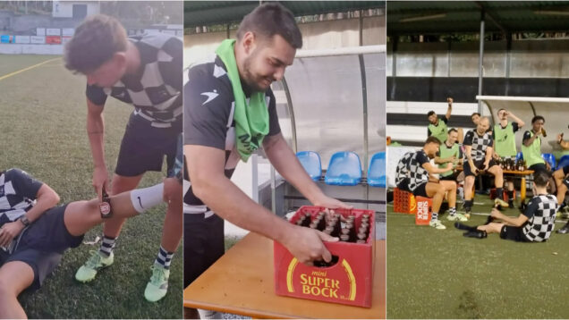 Ukra revela como é a pausa de hidratação no futebol amador
