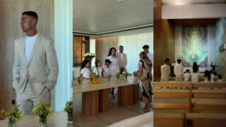 Vogue revela vídeo exclusivo do casamento de Ronaldo e Georgina