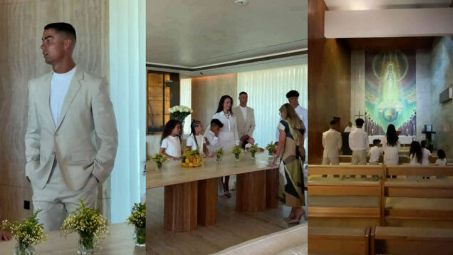 Vogue revela vídeo exclusivo do casamento de Ronaldo e Georgina