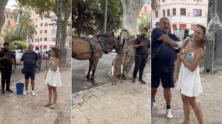 turista-alema-e-atacada-em-maiorca-apos-pedir-agua-para-cavalo