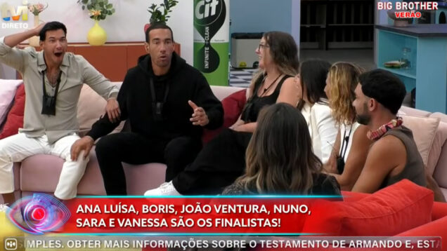 A reação dos concorrentes do Big Brother ao descobrirem que Palhinha é jogador do Benfica