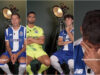 A reação dos jogadores do FC Porto quando foram desafiados a “farmar aura”