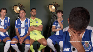 A reação dos jogadores do FC Porto quando foram desafiados a “farmar aura”