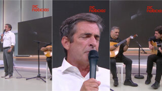 Camané homenageia Jorge Palma no Primeiro Jornal