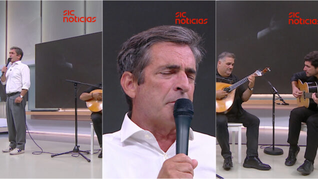 Camané homenageia Jorge Palma no Primeiro Jornal
