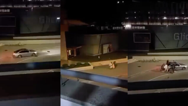 Grupo filmado a assaltar centro comercial em Aveiro