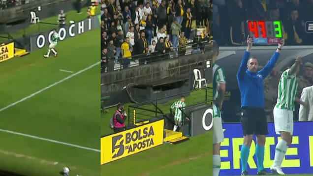 Jogador saiu do jogo para ir à casa de banho, quase foi substituído e ainda marcou