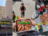 Jovem prepara churrasco para trabalhadores das obras e vídeo conquista as redes sociais