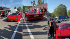 Lewis Hamilton chega a Monza com o carro dos seus sonhos