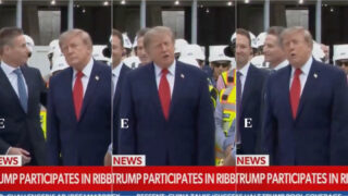 Trump fica mudo na Casa Branca após boicote das principais TVs norte-americanas