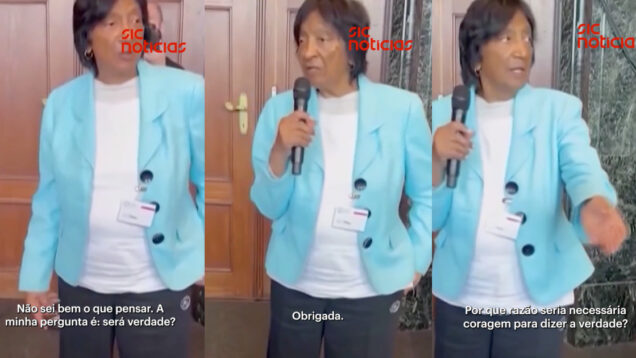A reação de Navi Pillay ao receber o Nobel da Paz