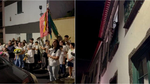 Açoriana celebrou 110 anos e recebeu serenata de uma filarmónica à porta de casa