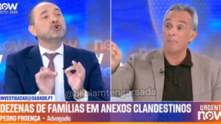 Alta-tensão nos estúdios do Now faz convidado abandonar o programa