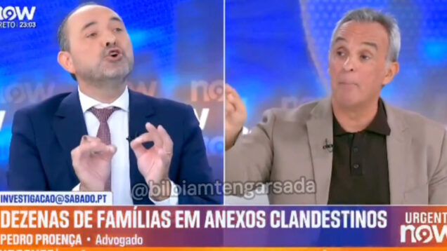 Alta-tensão nos estúdios do Now faz convidado abandonar o programa