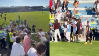 Leixões é eliminado da Taça e final do jogo fica marcado por confrontos entre jogadores e adeptos