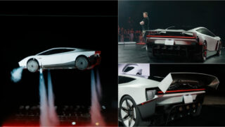 Musk apresenta Tesla Roadster que salta, voa e acelera dos 0 aos 100 km:h em menos de 1 segundo
