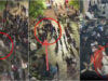 PSP mostra imagens de violência contra agentes durante protestos pela habitação