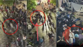 PSP mostra imagens de violência contra agentes durante protestos pela habitação