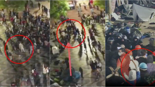 PSP mostra imagens de violência contra agentes durante protestos pela habitação