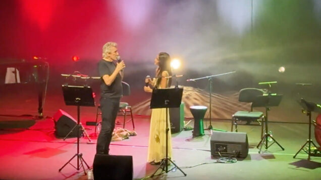 Roger Waters canta nova versão de «Comfortably Numb» em Penafiel pela primeira vez na Europa