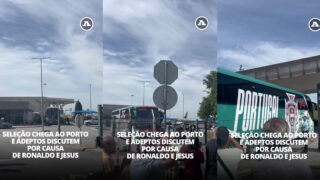 Tensão no aeroporto do Porto