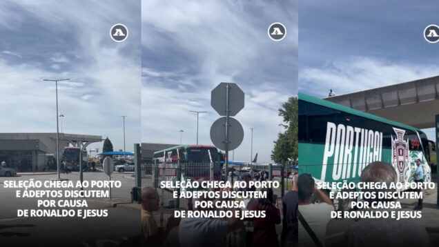 Tensão no aeroporto do Porto