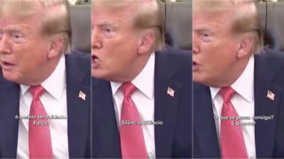 Trump perde a paciência com jornalista na Casa Branca